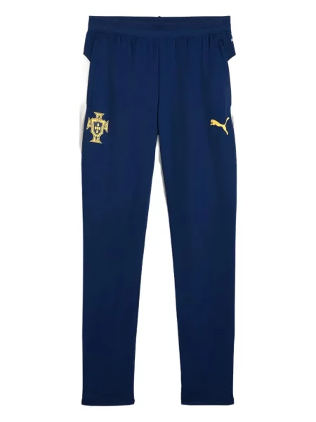 Pantaloni Puma alergare albastru