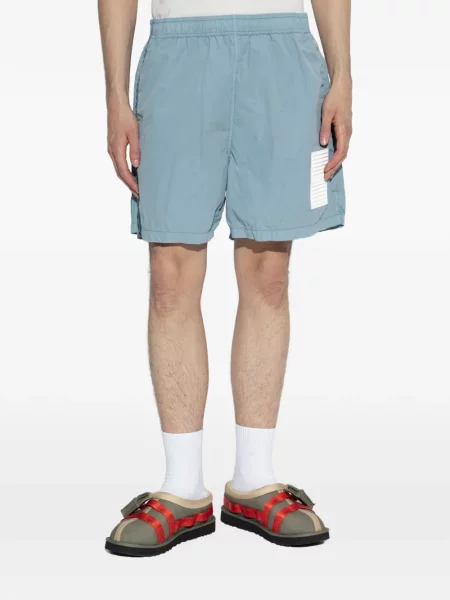 Slip de baie Stone Island cu strasuri albastru