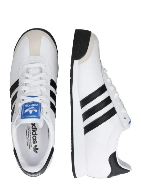 ADIDAS ORIGINALS Niske tenisice Samoa crna bijela