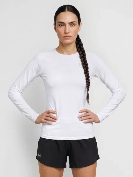 Under Armour Funkční Tričko Ua Hg Authentics Comp bílá
