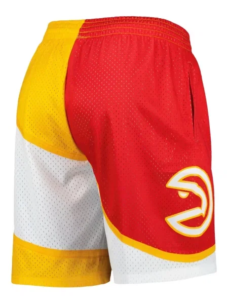 Pantaloni scurți Mitchell & Ness roșu