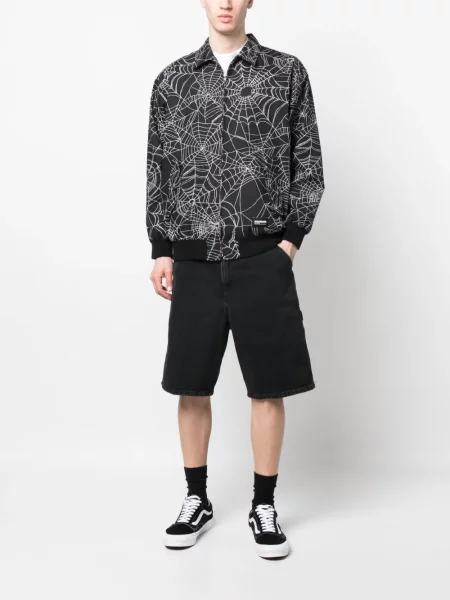 Džinsiniai šortai Carhartt Wip juoda