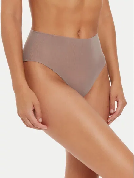 Klasične spodnje hlačke z visokim pasom Chantelle rjava