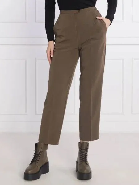 Samsøe Samsøe Pantaloni | Relaxed fit maro