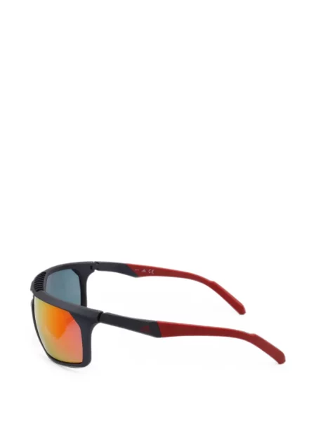 Ochelari de soare Adidas cu imprimeu geometric gri
