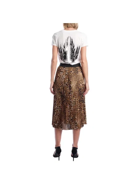 Fustă Zadig & Voltaire maro