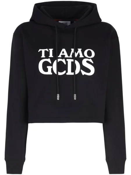 Hanorac cu glugă Gcds negru