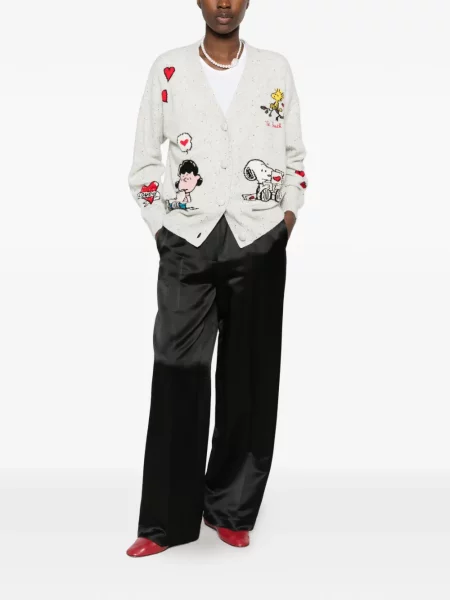 Cardigan Mc2 Saint Barth tricotate gri