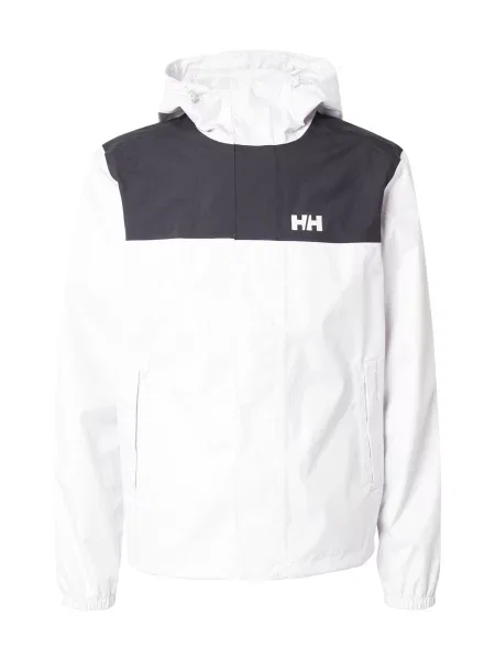 Helly Hansen Nepremokavá bunda Vancouver Rain Jacket Biela čierna
