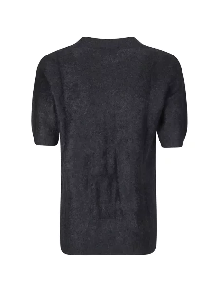 Scurt top P.a.r.o.s.h. tricotate negru