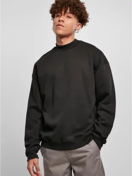 Sweter z golfem Urban Classics czarny