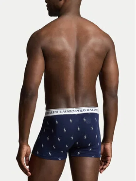 Polo Ralph Lauren Boksarice CLASSIC mornarska / lila / rdeča bela