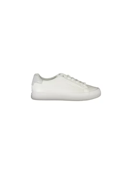 Sneakersy Calvin Klein skórzane białe