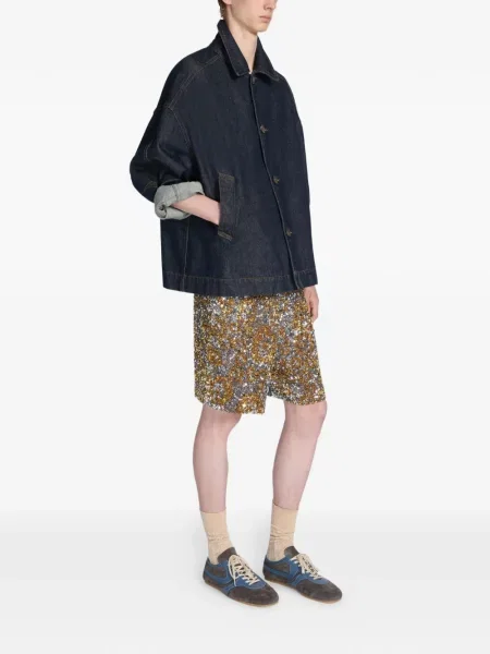Шорти Dries Van Noten с пайети