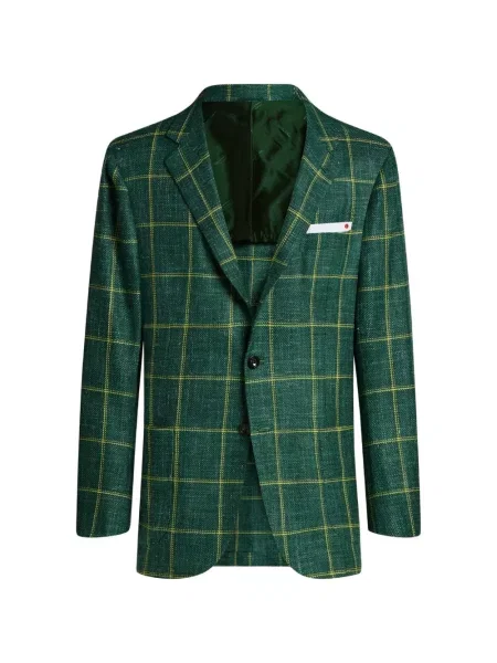 Sacou Kiton în carouri verde