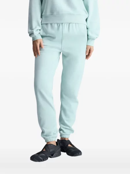 Бягане панталон Adidas By Stella Mccartney с автограф зелено