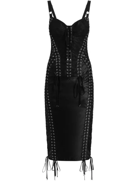 Rochie midi Dolce & Gabbana până la genunchi de costum negru