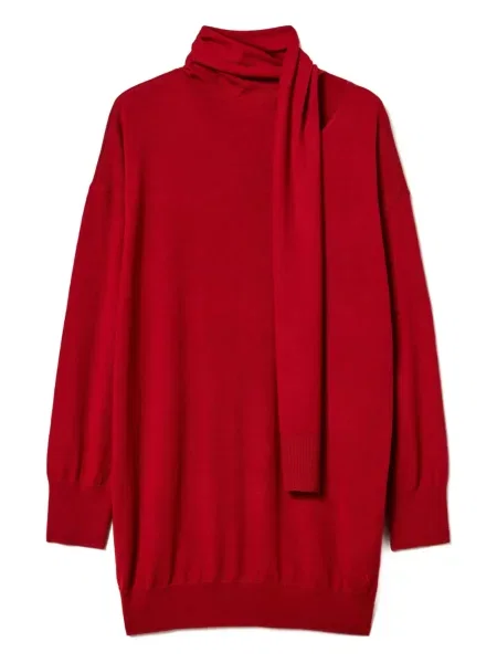 Rochie mini Twinset de costum roșu