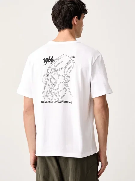The North Face tricou pentru bărbați din Relaxed alb