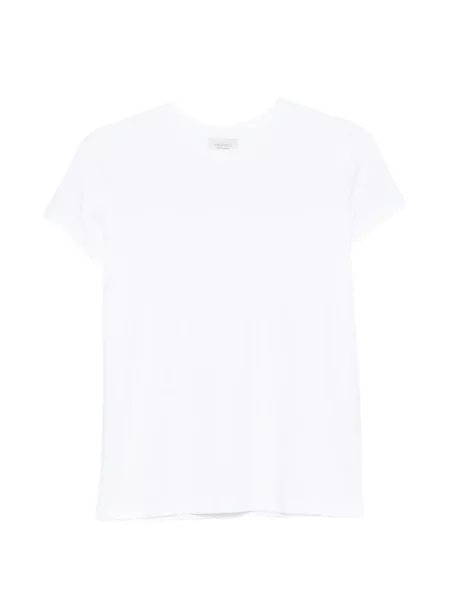 Tricou Mazzarelli cu decolteu rotund alb