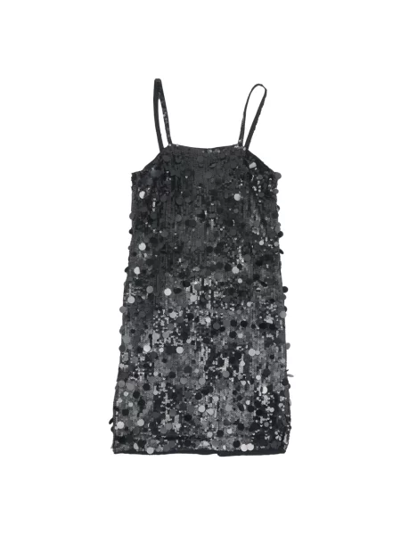 Sukienka bez rękawów Parosh bez rękawów czarna
