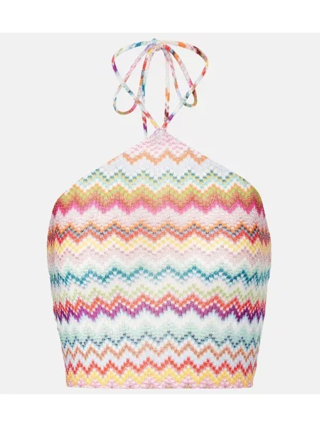Cropp top Missoni cu gât halter