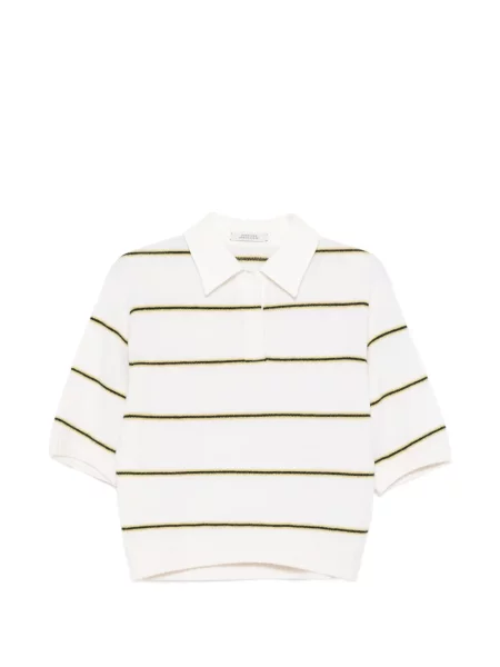 Polo Dorothee Schumacher cu dungi alb