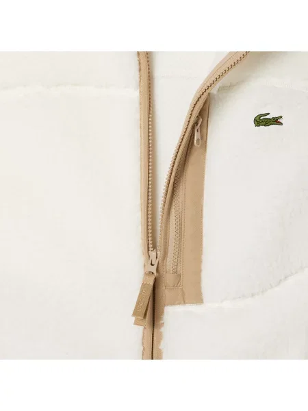Lacoste Kamizelka Ze Stójką Z Blokadą Koloru biała