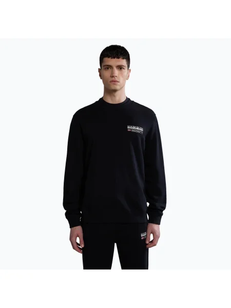 Мъжки суитшърт Napapijri B-Kasba C black черно