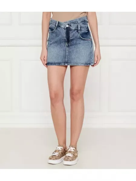 GUESS De blugi fustă GAIA albastru