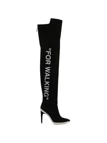 Cizme Off-white de drumeție alb