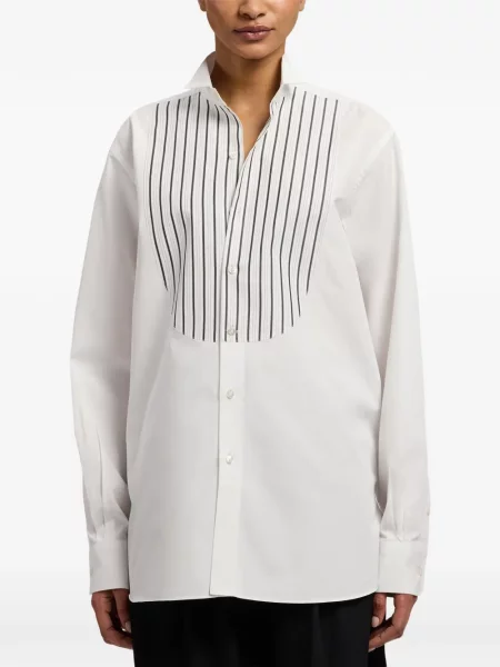 Cămașă Ralph Lauren Collection cu dungi alb