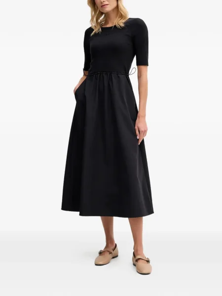 Kostiumas midi suknelė Dkny iki kelių juoda