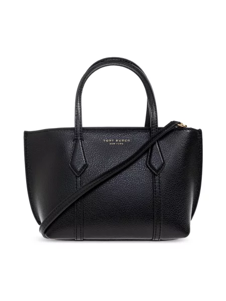 Shopperka Tory Burch skórzana czarna