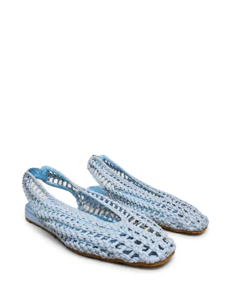 Pantofi cu toc Poche Paris slingback albastru