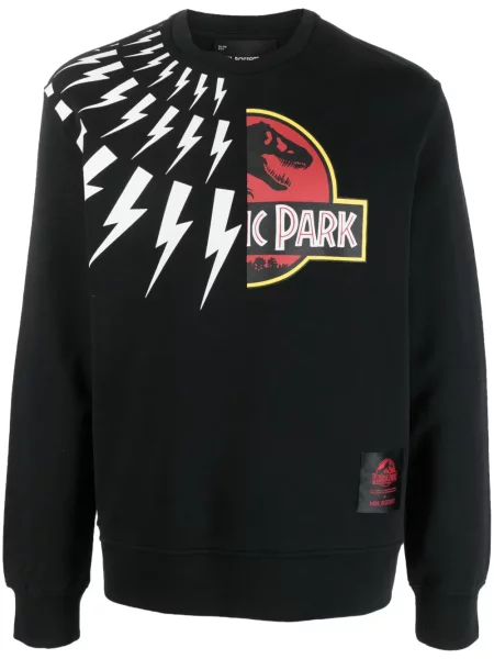 Суитчър Neil Barrett с принт черно