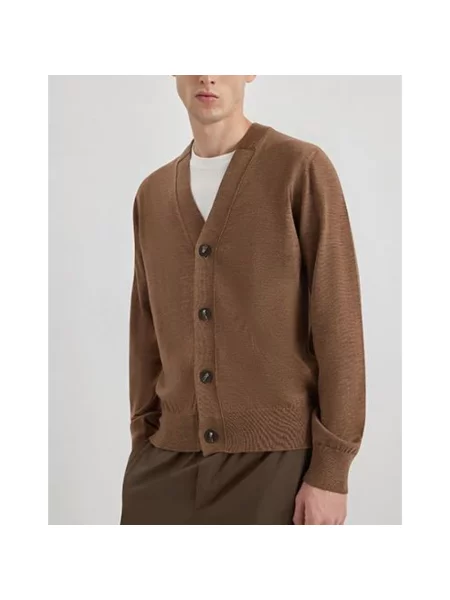 Kardigan Alpha Industries brązowy