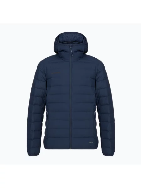 Geacă cu puf pentru bărbați Mammut Waymarker IN Hooded Jacket marine