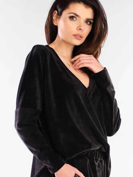 Bluza Awama crna