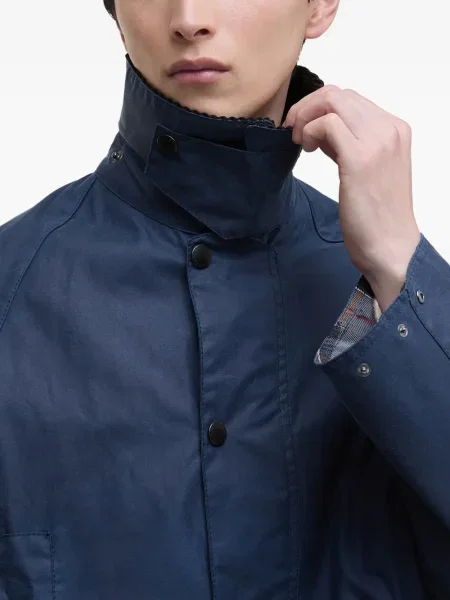 Geacă Barbour de catifea cord albastru