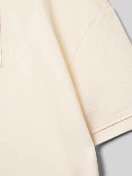 Koszulka polo o kroju Regular Fit z czystej bawełny Tom Tailor biała
