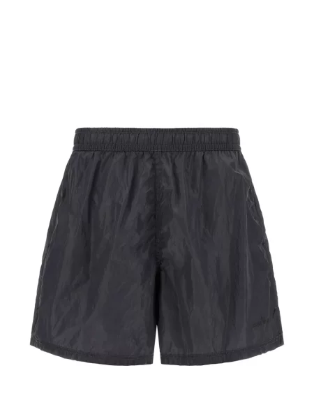 Slip de baie Stone Island cu imagine gri