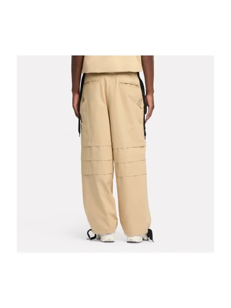 Pantaloni sport Reebok Sport maro