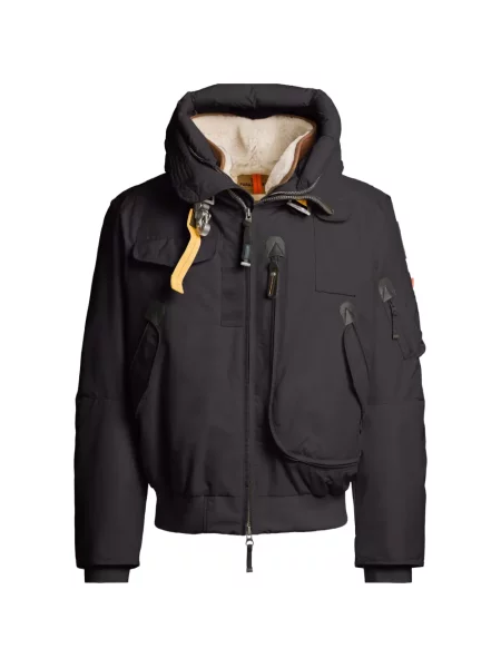 Geacă bomber Parajumpers cu glugă gri