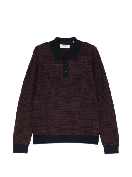 Koszulka polo Wax London brązowa