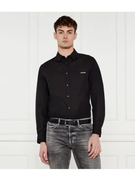 Calvin Klein Jeans De in cămașă negru