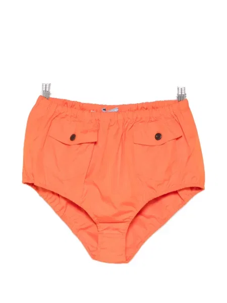 Pantaloni scurți Prada portocaliu