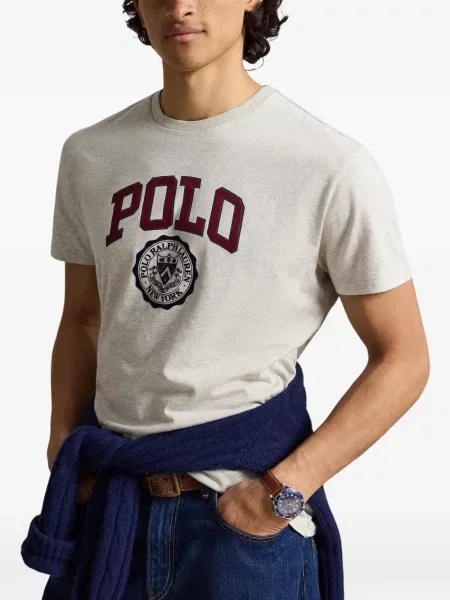 Polo majica Polo Ralph Lauren s vezom keper karirana plava