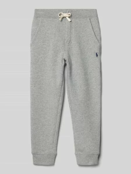 Spodnie dresowe w kroju regular fit z wpuszczanymi Polo Ralph Lauren