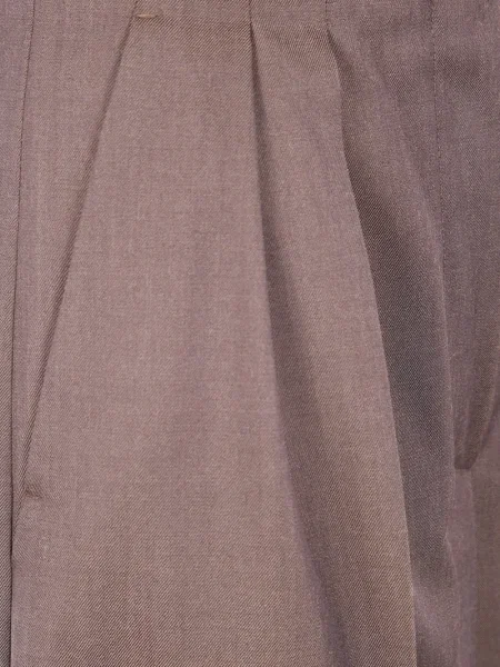 Pantaloni Max Mara plisate maro